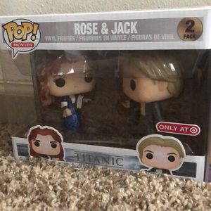 Rose & Jack funko pop titanic